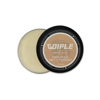 Natural Look private label edge control alcohol free matte finish organic power molding Intensive matte hair clay